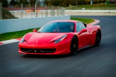 Ferrari 458 Italia en circuito
