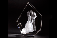 Cristal 3D Personalizado - Grabado a Láser