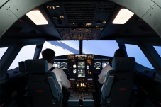 Simulador de vuelo Airbus