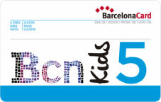 Barcelona Card 5 días para niños (4-12 años)