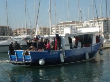 Baptême de Plongée à Fréjus - Départ du Bateau