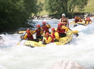 Rafting en verano