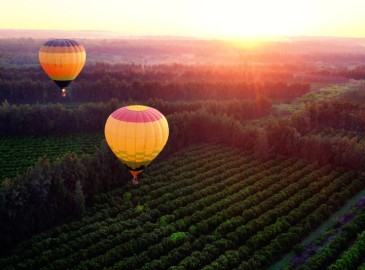 Los 5 sitios de vuelo en globo más cerca de Madrid